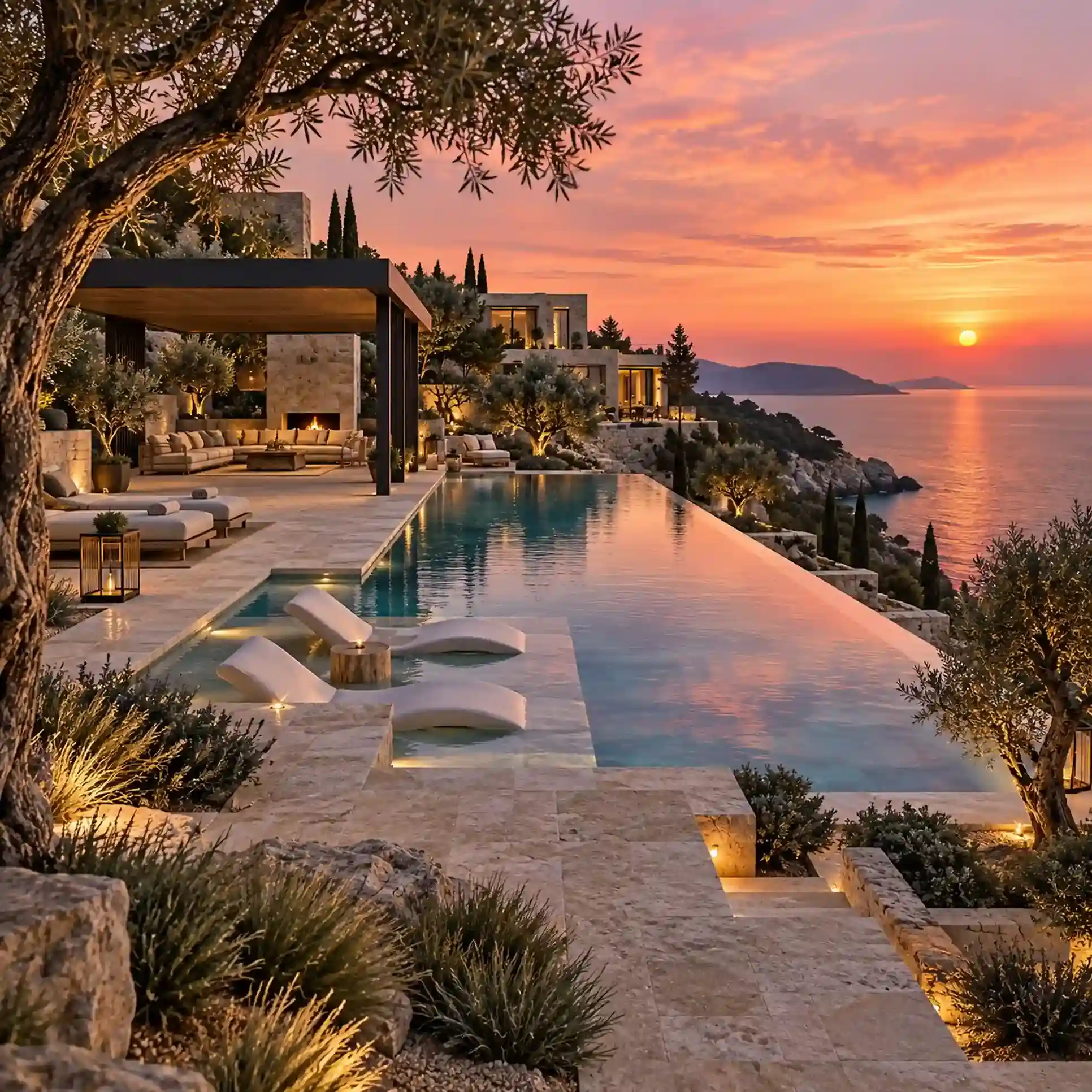 Modern Resort Villa with Stunning Nature View for Vacation Rental