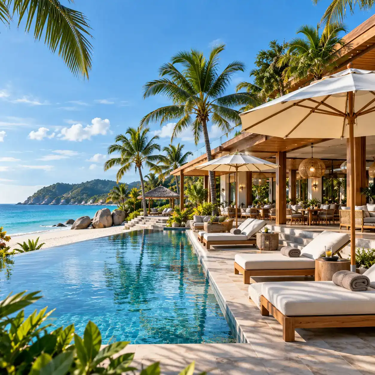 Beach Resort Furniture Project | Custom Resort FF&E Supplier & One Stop Furniture Solution