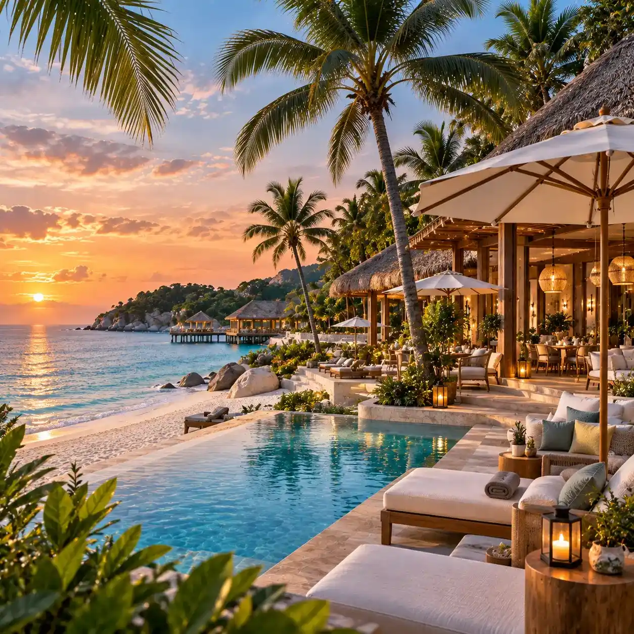 Beach Resort Furniture Project | Custom Resort FF&E Supplier & One Stop Furniture Solution