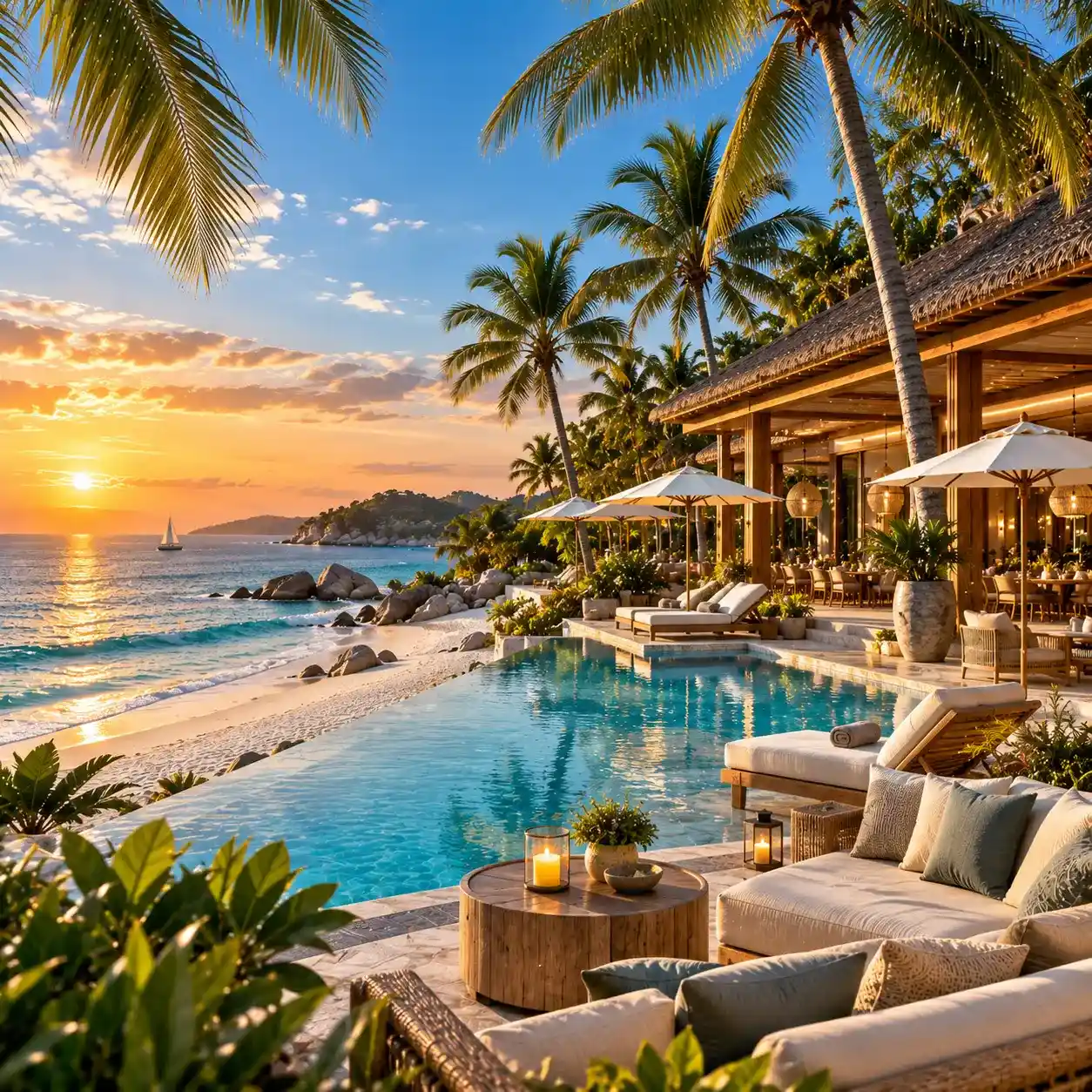 Beach Resort Furniture Project | Custom Resort FF&E Supplier & One Stop Furniture Solution
