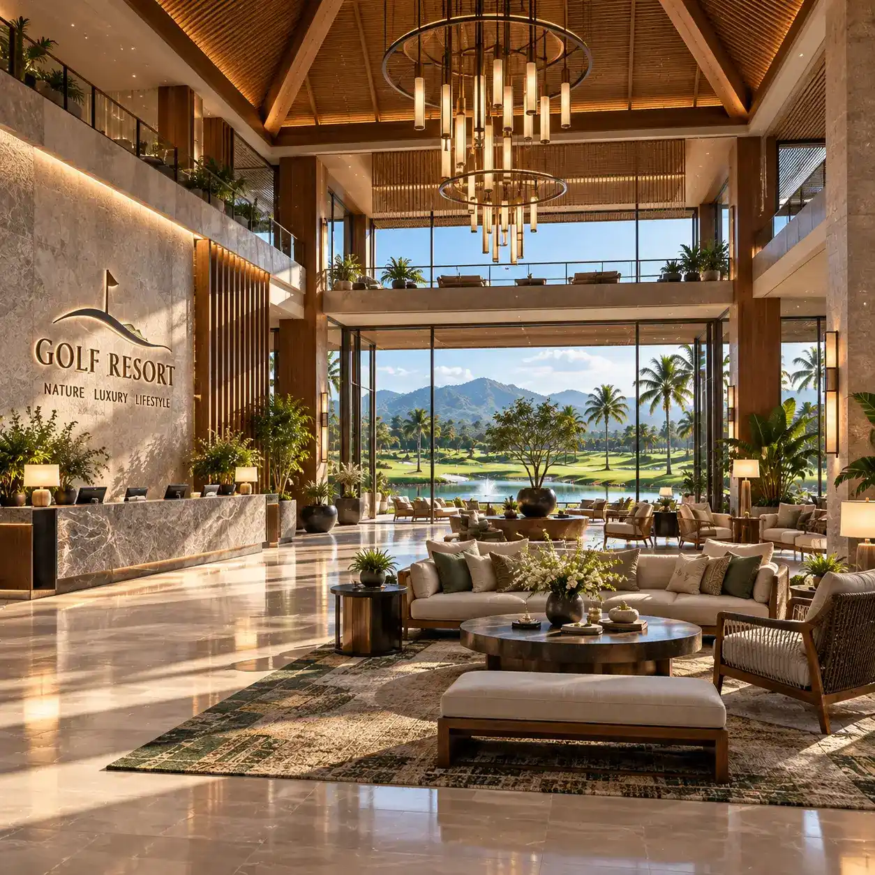 Golf Resort Interior Furniture Project | Custom Hospitality Furniture & One Stop Solution