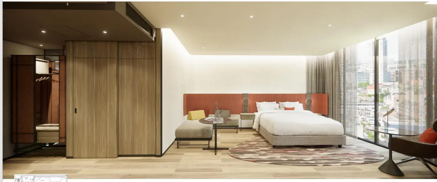 Batam Hotel Project | Turnkey Hotel Bedroom Furniture Project
