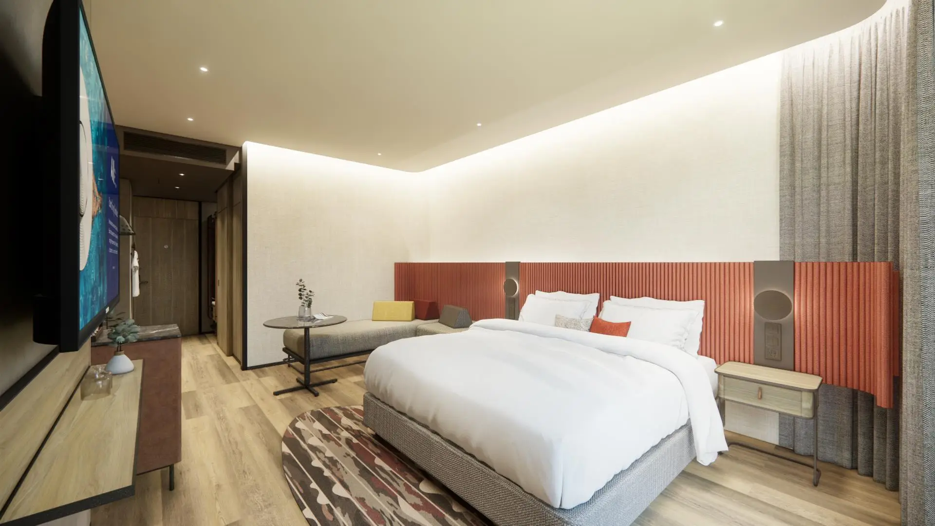 Batam Hotel Project | Turnkey Hotel Bedroom Furniture Project