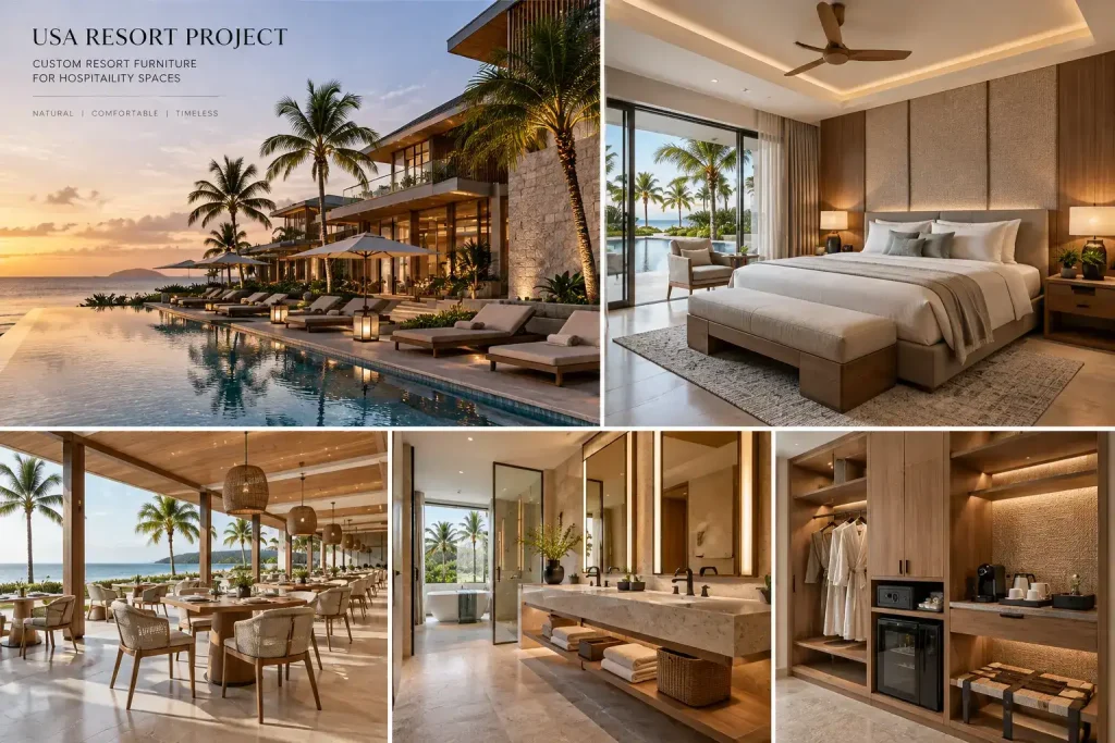 USA Resort Project | Custom Resort Furniture