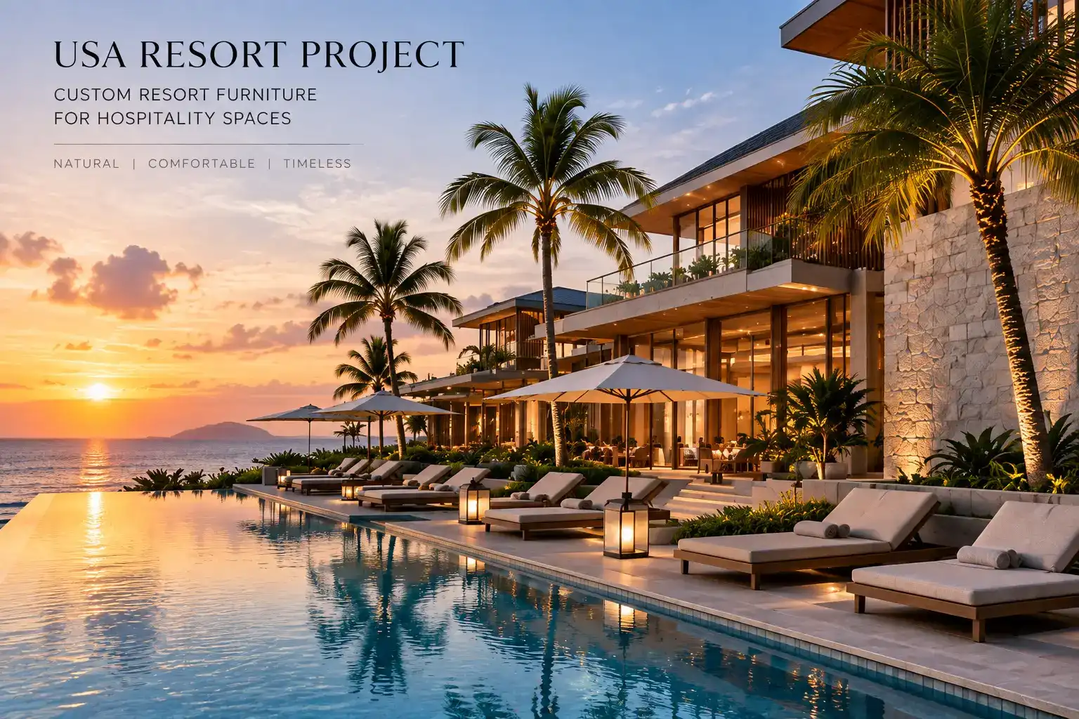 USA Resort Project | Custom Resort Furniture