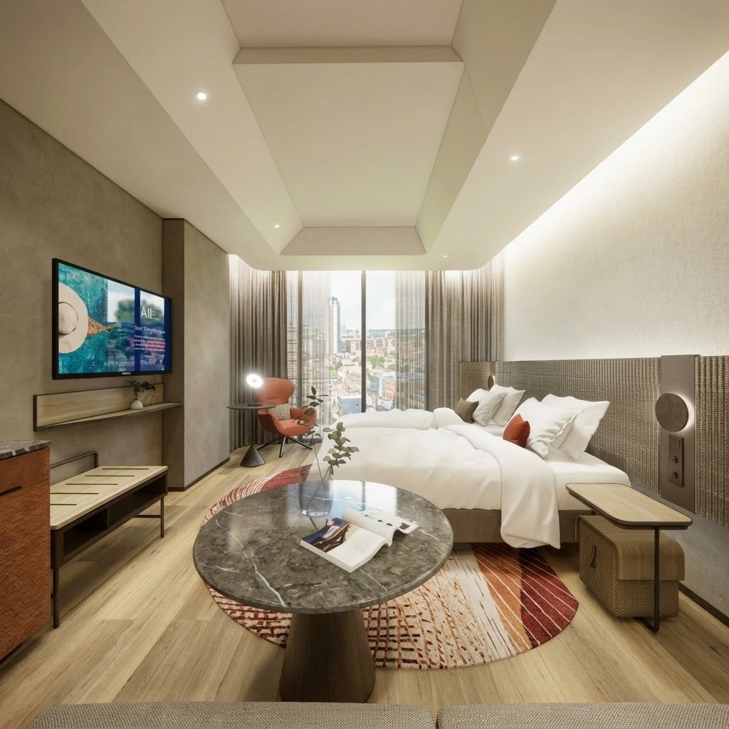 Batam Hotel Project | Turnkey Hotel Bedroom Furniture Project